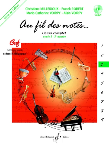 Au fil des notes. Volume 3 Visuel